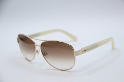 NEW KATE SPADE NEW YORK DALIA2/S OJ5GB1 GOLD BEIGE AUTHENTIC SUNGLASSES 58-12