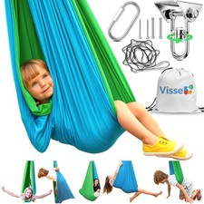 Sensory Swing for Kids, Calming Cocoon Therapy Hammock, Indoor or Outdoor 3...