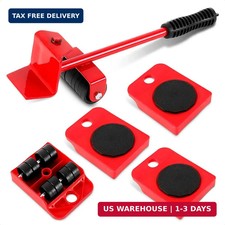 Furniture Lifter Tool with Sliders, Fridge Mover Set Up to 220 Lbs