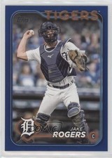 2024 Topps Series 1 Retail Royal Blue Jake Rogers #302 0b3