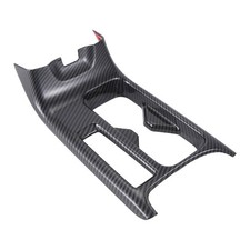 Auto Kohlefaser Mittel Konsole Wasser Becher Halter Dekoration Abdeckung Ve6658