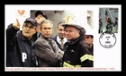 DR JIM STAMPS US HEROES OF 2001 SEMIPOSTAL FDC SCOTT B2 PRESIDENT BUSH COVER