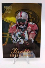 1997 Pinnacle Zenith #112 Terrell Owens Rookie Card (RC) 49ers. rookie card picture