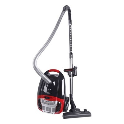 Fakir Red Vac Power Bodenstaubsauger mit Beutel Schwarz Rot ''Gratis Versand''