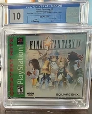 Final Fantasy IX Greatest Hits Sealed  PERFECT GRADE!  CGC 10 A++