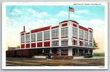 Swift & Co. Plant Poultry Butter Eggs Fulton Kentucky KY c1930 Postcard