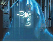 CLIVE REVILL SIGNED 'STAR WARS V: EMPIRE STRIKES BACK' EMPEROR 8X10 PHOTO 8 COA