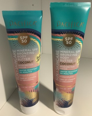 pacifica mineral spf bronzing body butter