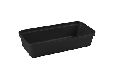 10 Stück - SUNWARE Sigma Home - Büro Bleistiftbox, 270 x 129 x 60 mm - schwarz