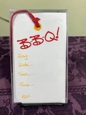 Editions Limited Hand Silkscreen BBQ 8 invitations & Envelopes