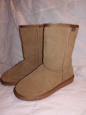 Minnetonka Genuine Sheepskin Boots Size 6 worn once W 