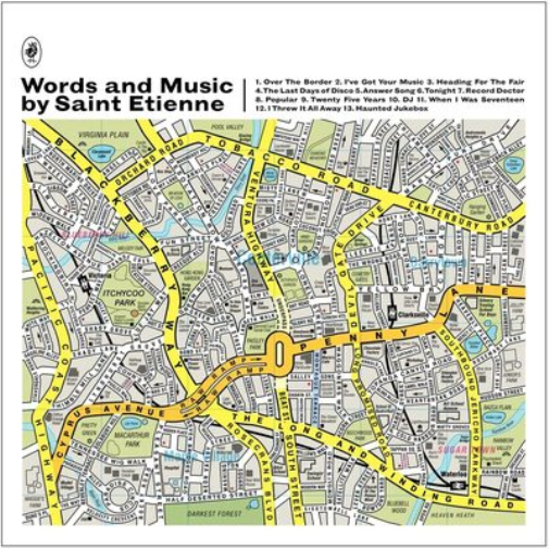 Saint Etienne Words and Music By Saint Etienne (CD) Deluxe  Album Digipak