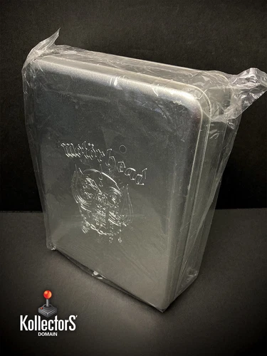 **WOW!**RARE** Motorhead VICTOR VRAN OVERKILL Collector Metal Tin PS4 NEW MINT!