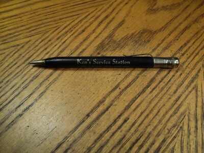 Vintage Fat Mechanical Pencil  Ken's Service Station Standard Oil Products