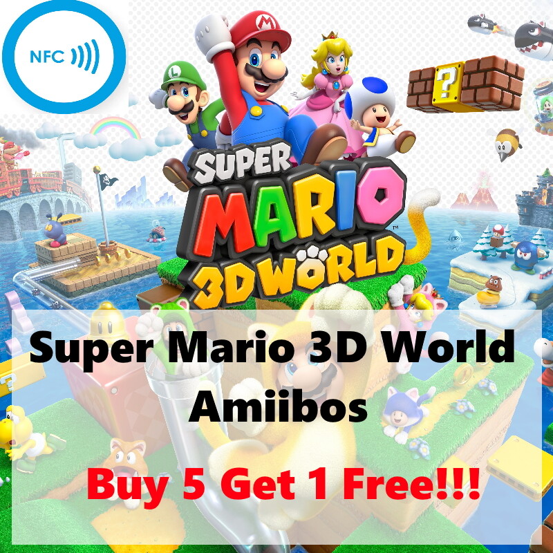 Super Mario 3d World Character Artwork Nintendo's Sharing Excellent