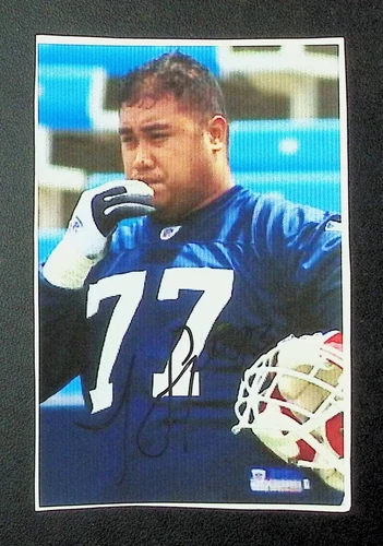 Lauvale Sape Bills Autographed 4x6 Photo w/COA 020925DMCD