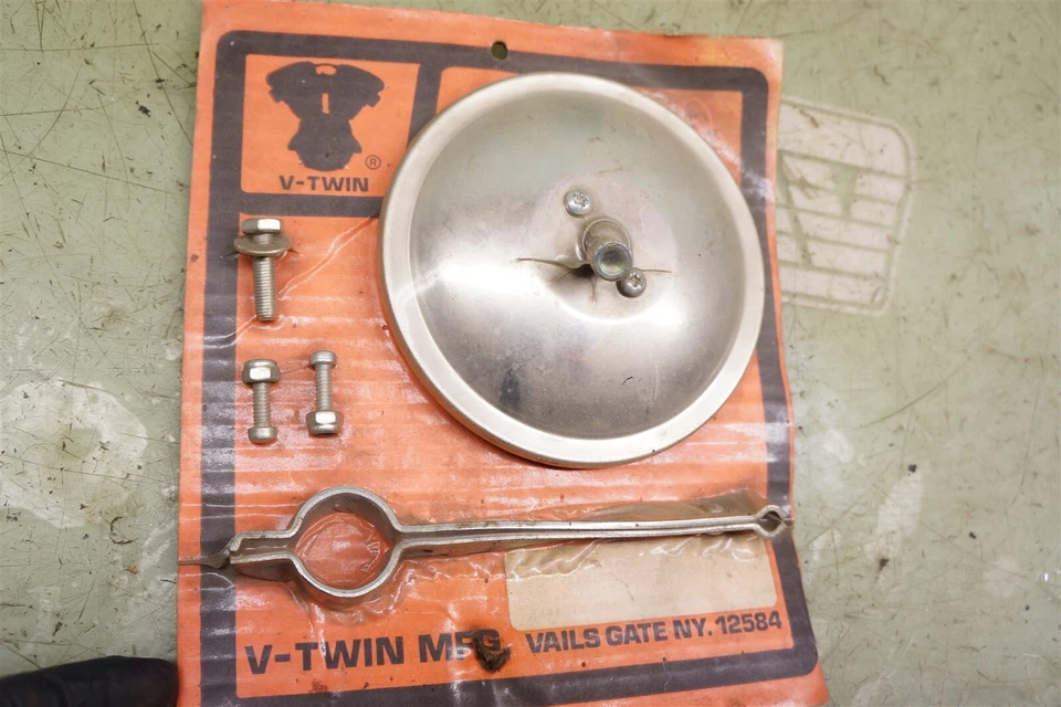 Espejo retrovisor doble Harley V 45 Wla knucklehead wl nuevo como nuevo *2516B Foto 2 de 3