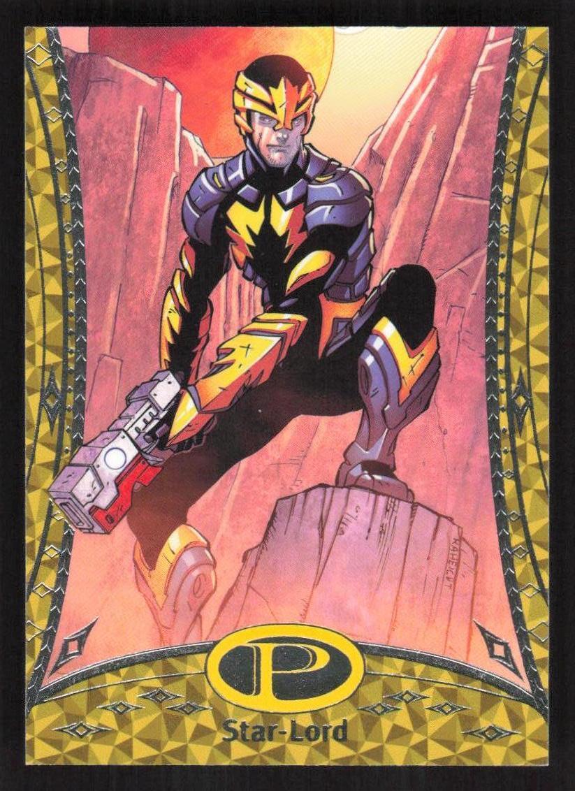 2014 Upper Deck Marvel Premier Star-Lord /199 #33 Card