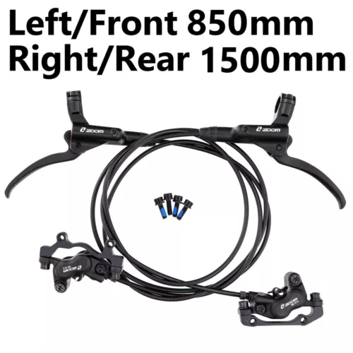 ZOOM HB876 MTB Bike 4-Piston MTB Hydraulic Disc Brake Set 850/1500MM - Picture 13 of 20