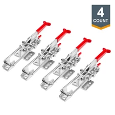 Heavy Duty Adjustable Latch-Action U Bolt Self-Locking Toggle Clamps, 700 Lbs Ho