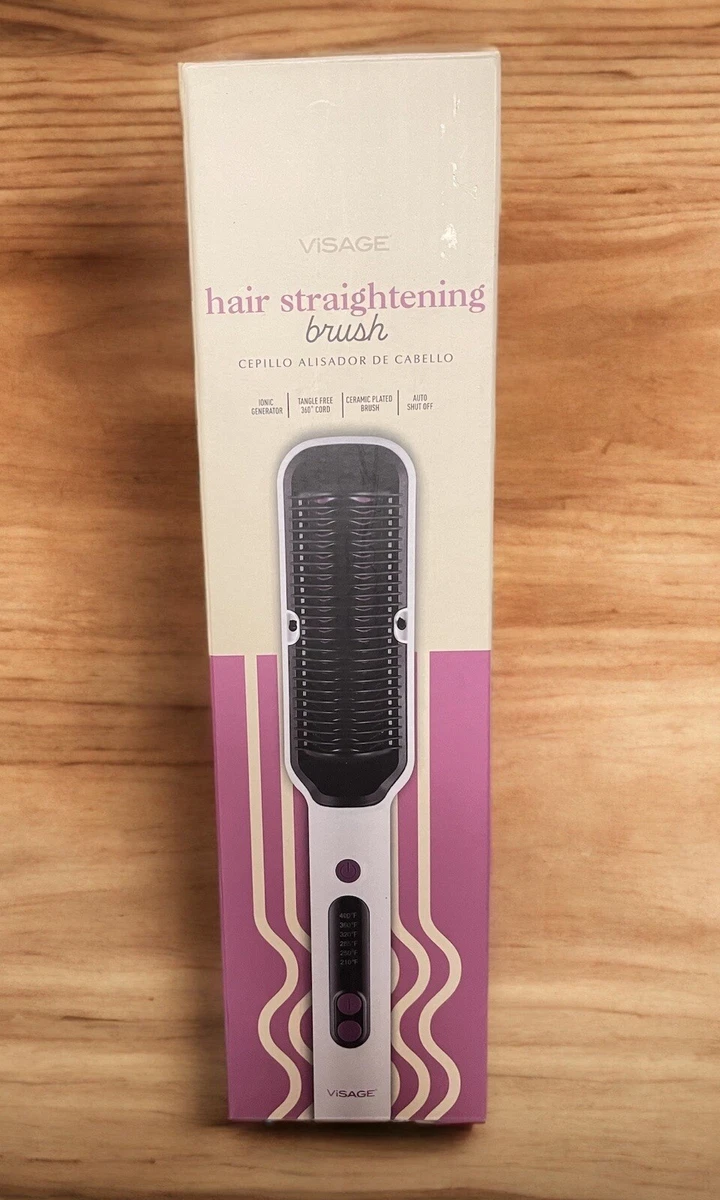 Visage hair straightening clearance brush