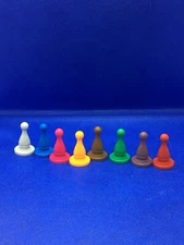 8 Miscellaneous Game Pieces Tokens Pawns Movers