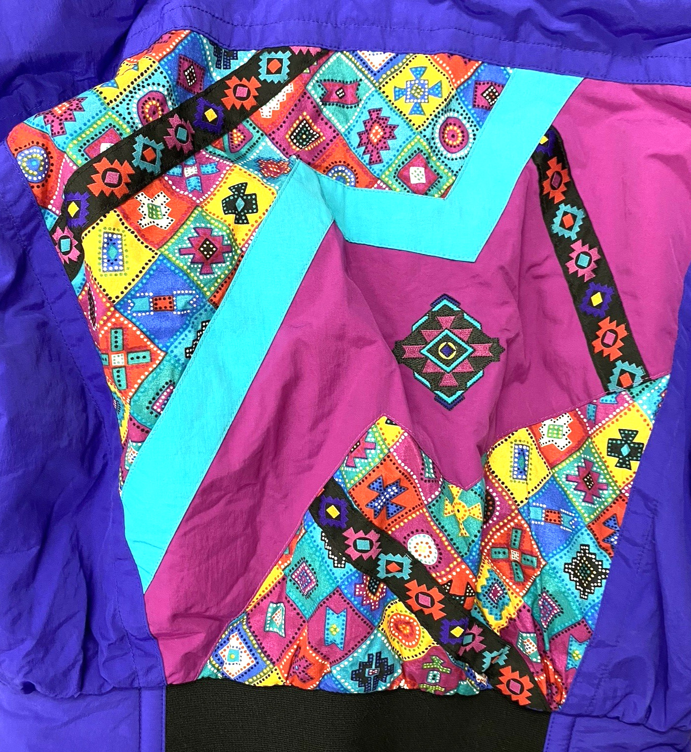 Tyrolia Ski Jacket Women 10 Snow Skiwear Purple with Back Design