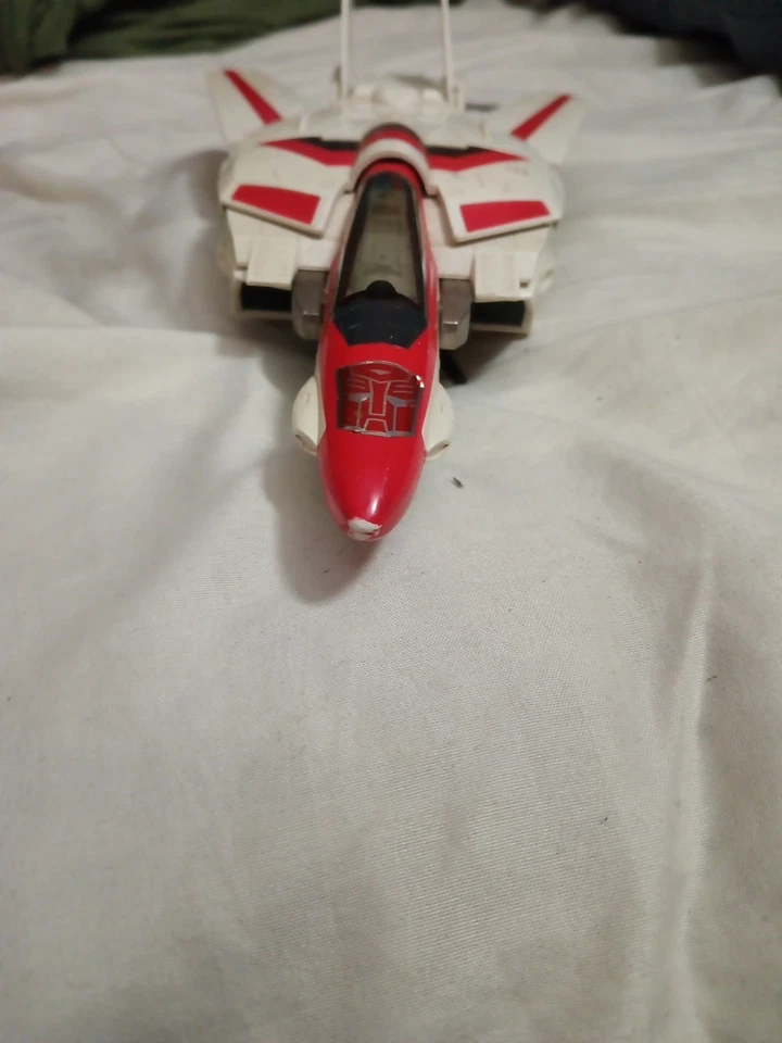 TRANSFORMERS (Hasbro, 1985) Bandai G1 JETFIRE AUTOBOT White Working VINTAGE - Image 4 of 4