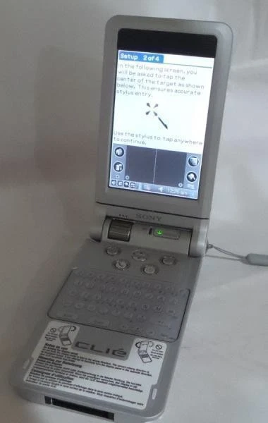 Vintage Sony Clie Handheld - Silver (PEG-NX70V/U) - Image 2 of 2