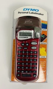 Dymo LetraTag Portable Personal Label Maker Red N15243