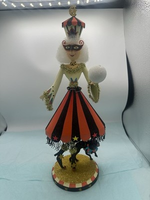 Pier 1 Enchanted Circus Madame Collette Metal Fortune Teller Figurine Halloween