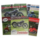 Calendar 5-piece set GDR two-wheelers Simson AWO MZ IWL remaining stock photo calendar