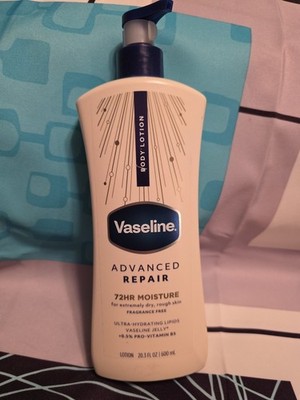 Vaseline Advanced Repair 72 HR Moisture Lotion, 600 Ml, Pump, New