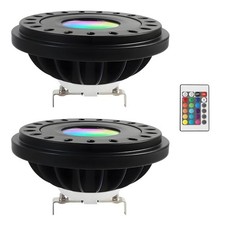 Premium PAR36 LED Landscape Bulbs, Heavy-Duty Aluminum vs Glass Bulbs, 2-Pack