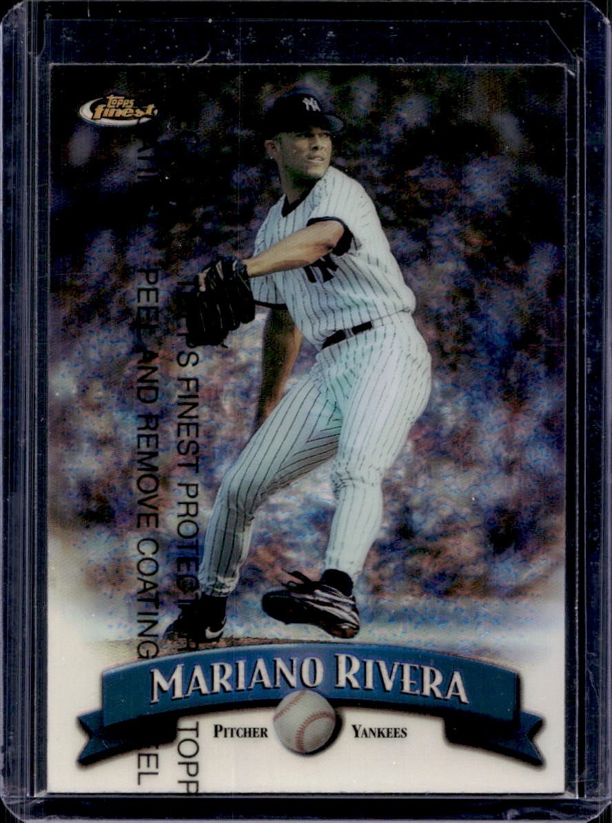 Mariano Rivera 1998Topps  Finest #29 Refractor With Coating