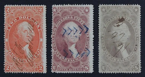 CKStamps: US Stamps Collection Scott#R81c R84c Used 2 Shades