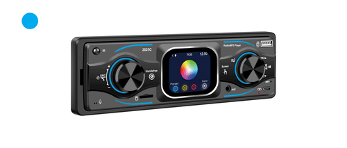 Radio Coche Bluetooth BT 6.0 Manos Libres 7 Colores 1DIN 2.2 Pulgadas USB SD Aux 1din DAB - Imagen 14 de 16