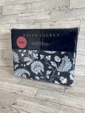 New Ralph Lauren Delphine King Duvet Cover Navy Blue Paisley MSRP 430