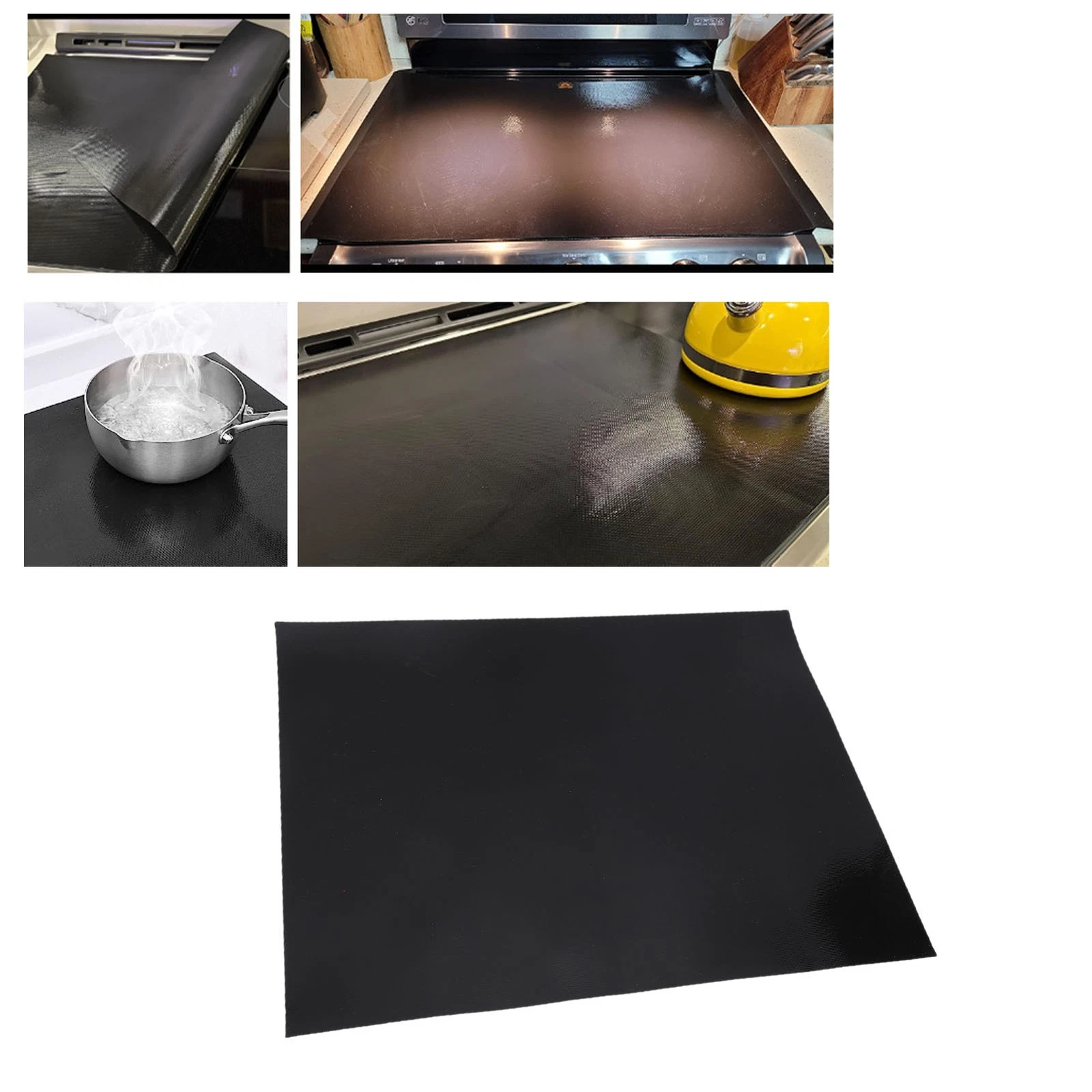 Stove Top Cover For Induction Cooktop Silicone Fiberglass Scratch Proof