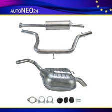 Komplette Auspuffanlage für Ford Mondeo IV 1.6 Ti 2.0 Galaxy II S-Max