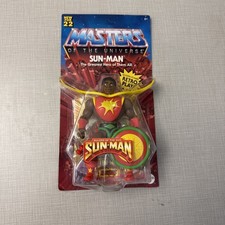 Masters of the Universe Origins Sun-Man NIB Sealed
