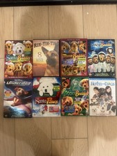 Disney Buddies DVD Lot 8 Kids Movies Santa Spooky Space Treasure + Paws