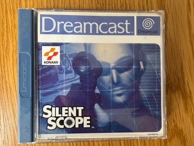 Silent Scope Sega Dreamcast Spiel PAL UK guter Zustand komplettes Handbuch