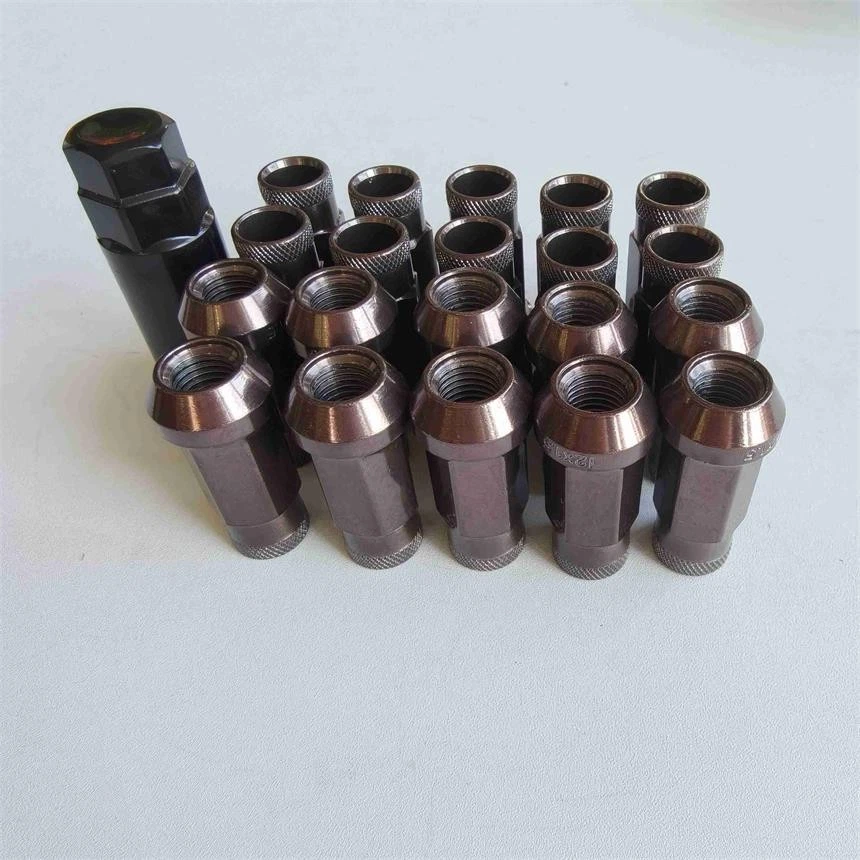 WHEELS LUG NUTS 12X1.5 1.5 ACORN RIM EXTENDED OPEN END 20 TI-C L - Изображение 3 из 4