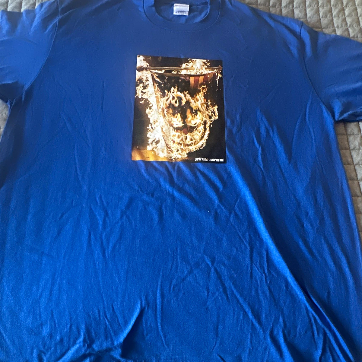Supreme Blue T-Shirts for Men for sale | eBay