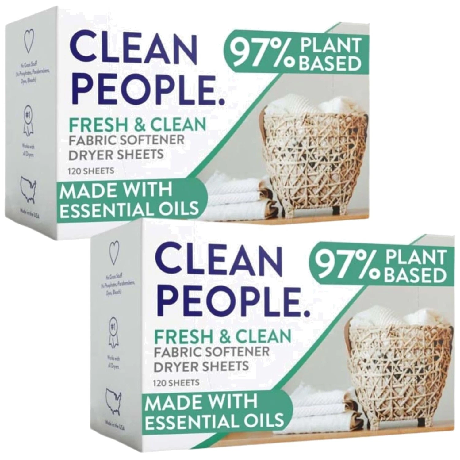 Anti-Static Dryer Sheets, Fresh Scent, 240 Ct
Opens in a new window or tab