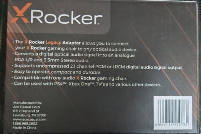 X ROCKER Legacy Adapter Xbox One, Xbox Series X S PS4, PS4 Pro