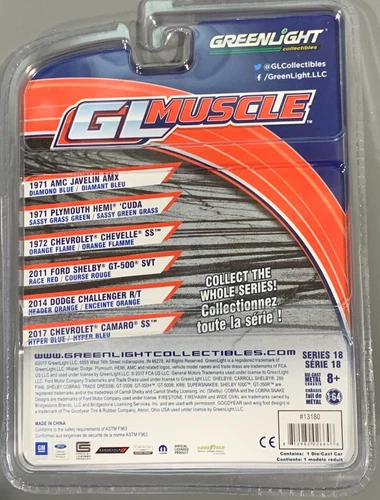 2017 GREENLIGHT GL Muscle 2017 Chevrolet Camaro SS Convertible #13180 Series 18 - Picture 2 of 2