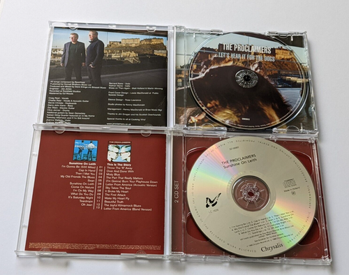 Lot x 2 The Proclaimers CD Albums Sunshine on Leith / Lets Hear it for the Dogs - Imagen 3 de 4