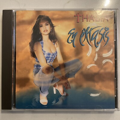 THALIA - En Extasis - CD First Edition with Lyrics + Photos Minor Writing See